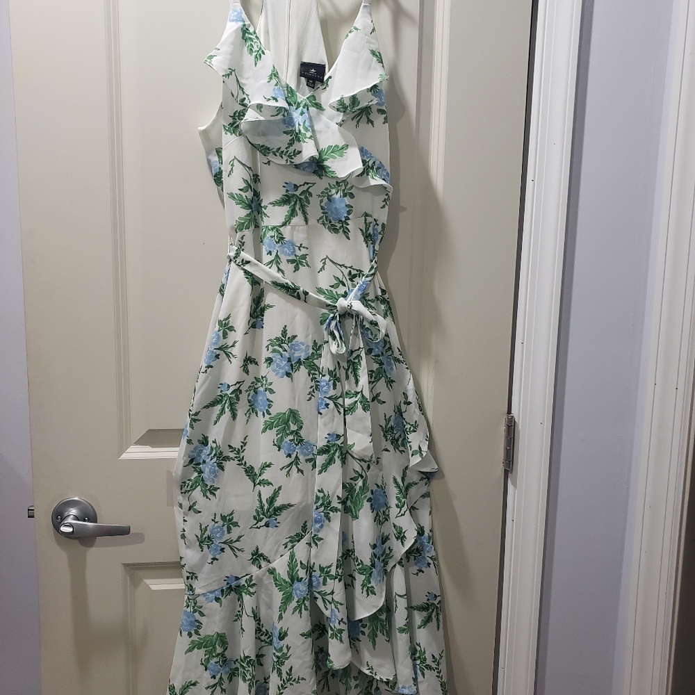 Disney Princess Flowered Long Casual Dress JRs